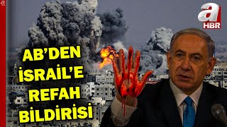 Abden İsraile Refah Bildirisi Ab Dışişleri Bakanları Netanyahuya Dur Çağrısında Bulundu