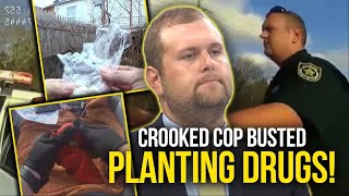 Shocking Footage: Crooked COP Busted Planting Drugs on Innocent Citizens!