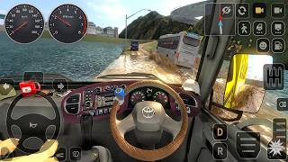 Mini Truck Cargo Indonesia Gameplay | Real Cargo Truck Driving | Android Truck Simulator screenshot 4