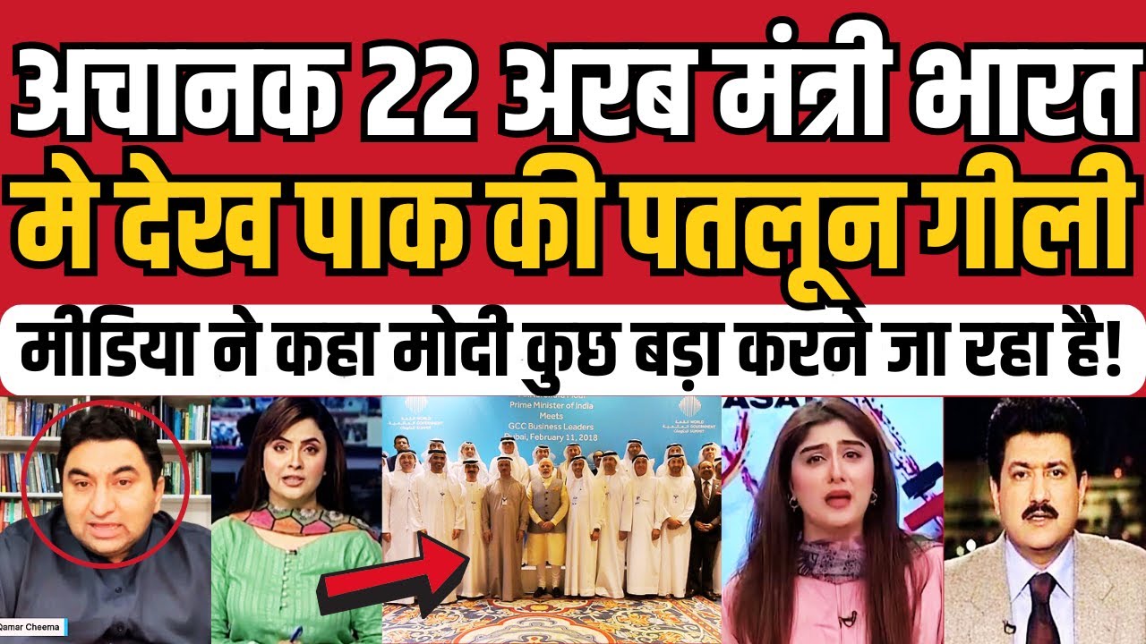 Pak Media Shocked On 22 Arab Nations Align With India | Modi’s Big Strategy Move!