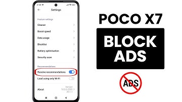 How to Disable Ads in Poco X7 - Remove Ads