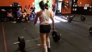 Jenna's burpees in slow motion.