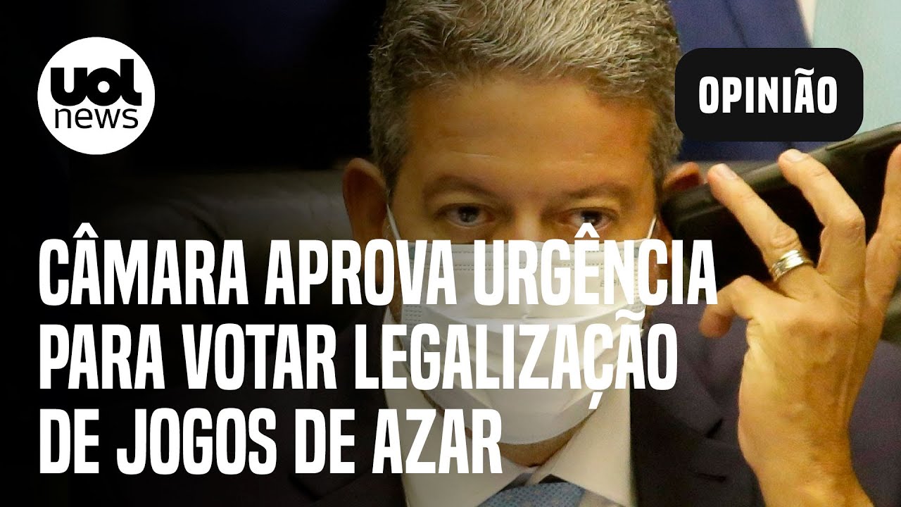 Câmara Federal aprovou urgência para votar legalização de jogos de