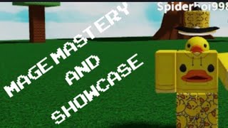 Ability wars mage mastery and showcase