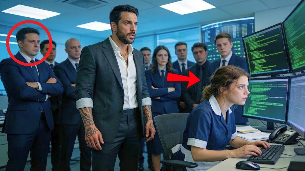 Chefe Da Máfia Entra Em Pânico Com Falha No Sistema — A Zeladora Conserta E Choca