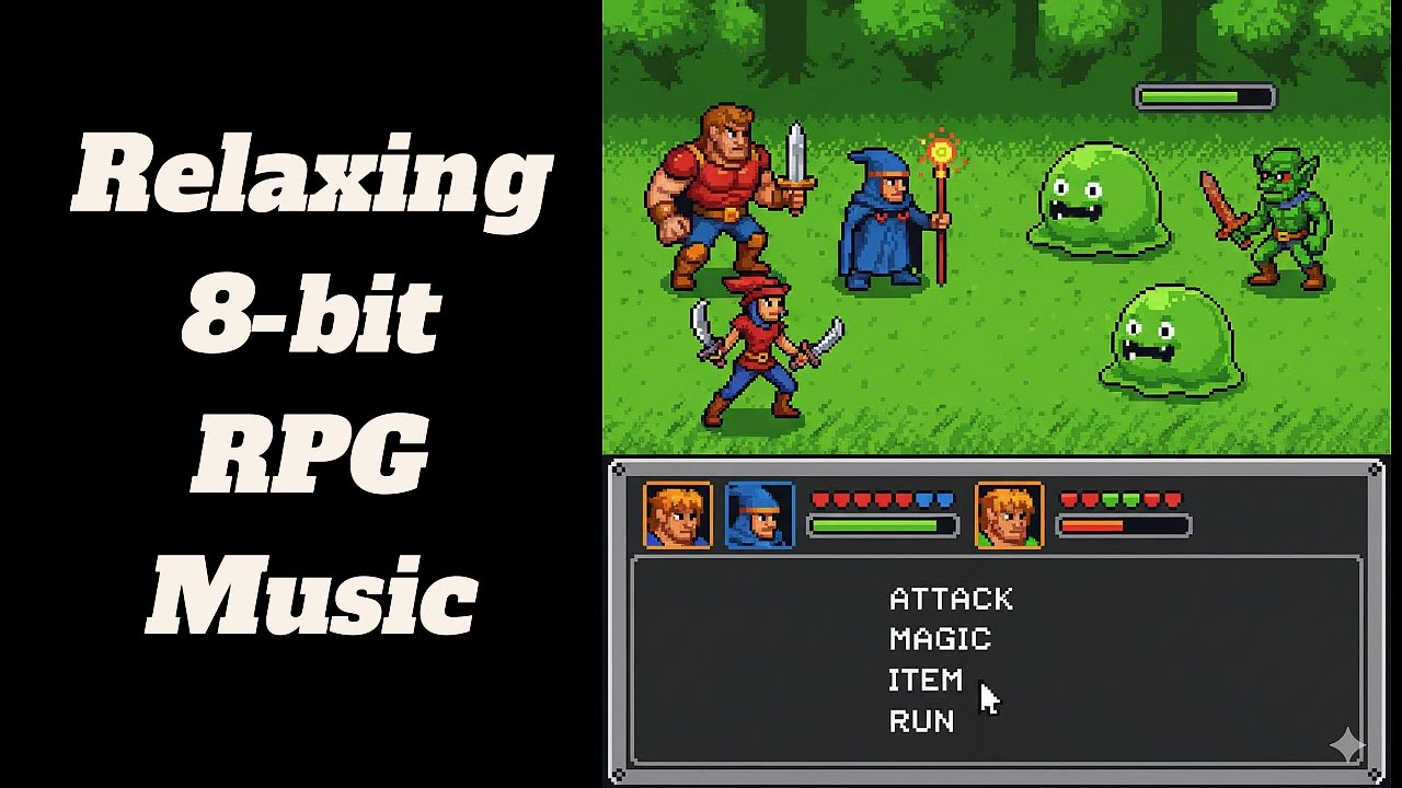 Rpg Basic 8 Bit 8-bit RPG music - Relaxing and Nostalgic vibe - YouTube