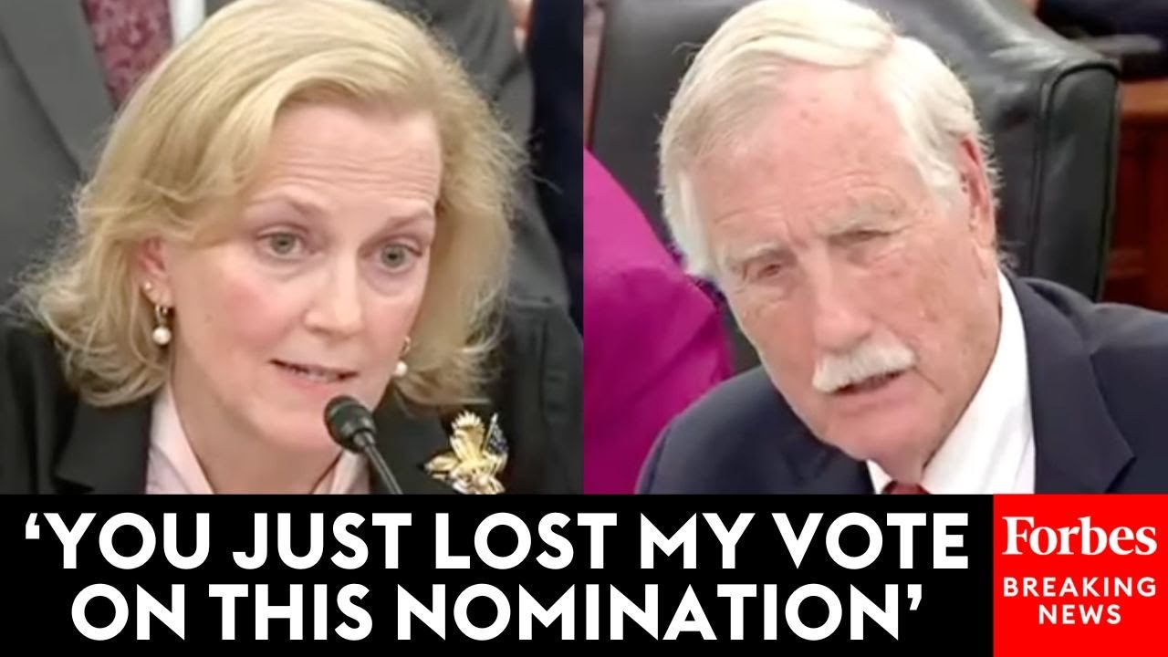 SHOCK MOMENT: Angus King Tells Trump VA Nominee She Lost His Vote After ‘Failure To Answer' Question