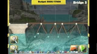 Bridge Constructor : Level 5 * Westlands * ( iPhone, iPod, iPad )