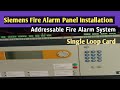 how to install fire alarm panel siemens