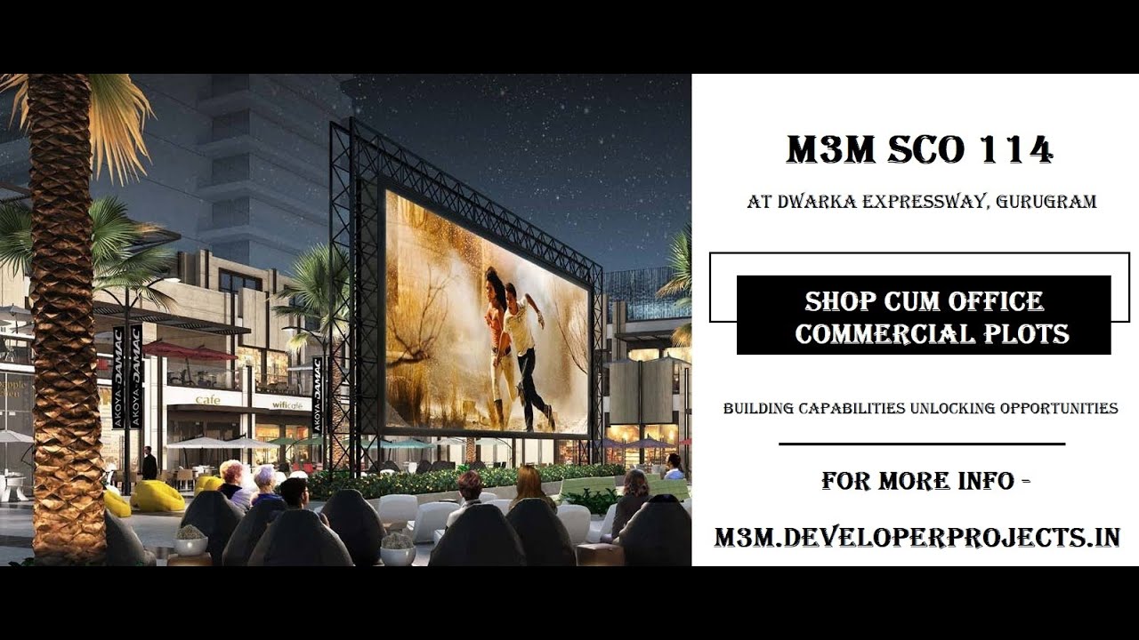 M3M SCO Plots Sector 114 - Workspaces & Green in Perfect Unison In Dwarka Expressway, Gurugram