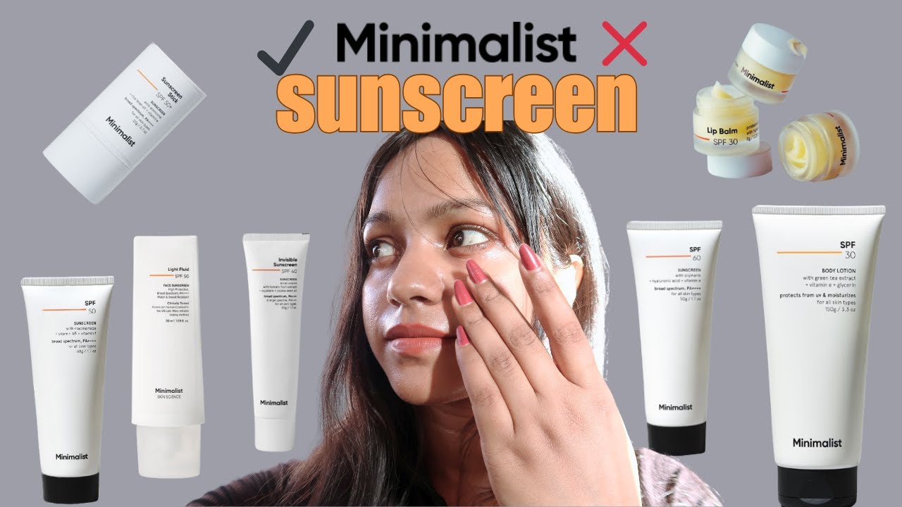 Best & Worst of Minimalist Sunscreens❌ ✅ UNSPONSORED REVIEW  ⚔️