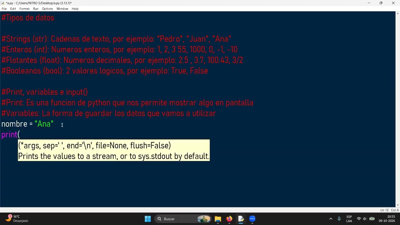 Fundamentos de Programación - Ayudantía 1: Condicionales [Pedro Padilla]
