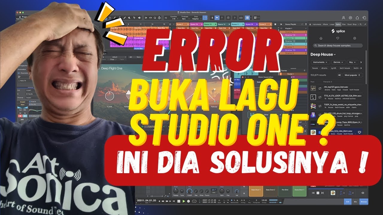 Pengguna DAW STUDIO ONE Wajib Tahu ini #TroubleShooting - YouTube