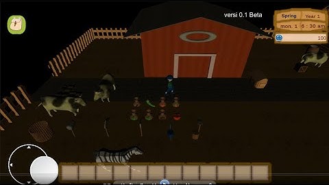 Unity Devlog Playing 3d Farming game Part 12 | Add npc and movement system|  hg games studio