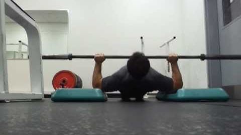supine push up