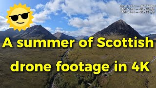 Summer of Scotland in 4K - Scenic relaxing footage from my trips round Scotland
