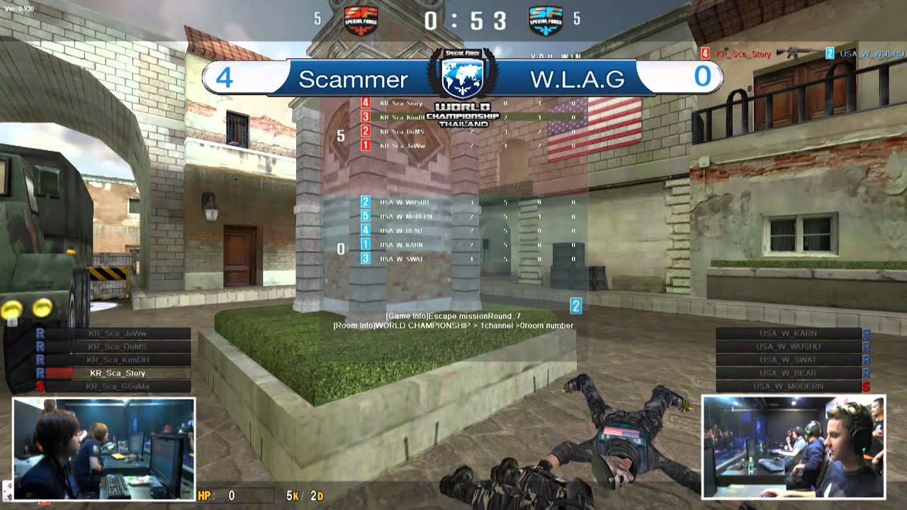 SFWC 2012  Scammer KOR v WLAG USA   Group stage