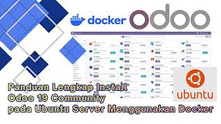 Cara Install Odoo 19 Community di Ubuntu Server dengan Docker, Free Gratis Open Source