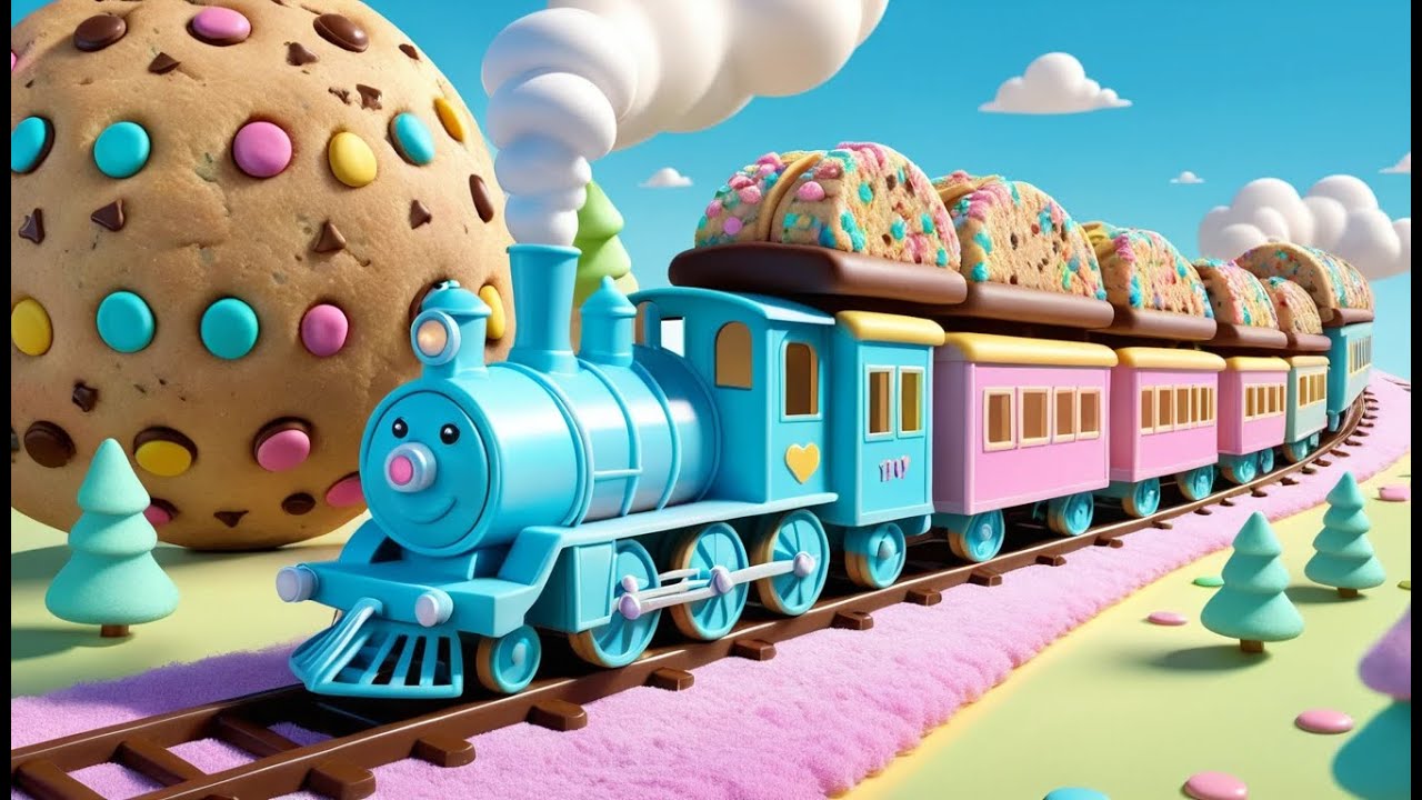Have You Seen the Cookie Train | Fun Cookie Adventure Song for Kids | Silly Nursery Rhyme  Toddlers