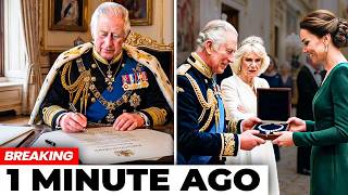 1 MIN AGO: King Charles Signs Emergency Order—Catherine Is Now The SOLE Guardian Of The Crown Jewels 1 MIN AGO: King Charles Signs Emergency Order—Catherine Is Now The SOLE Guardian Of The Crown Jewels