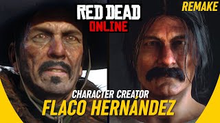 FLACO HERNÁNDEZ: Character Creator (Mexican Outlaw) RDR2