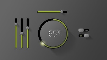 Mobile GUI Element Design in Adobe Photoshop CC (Part 2)