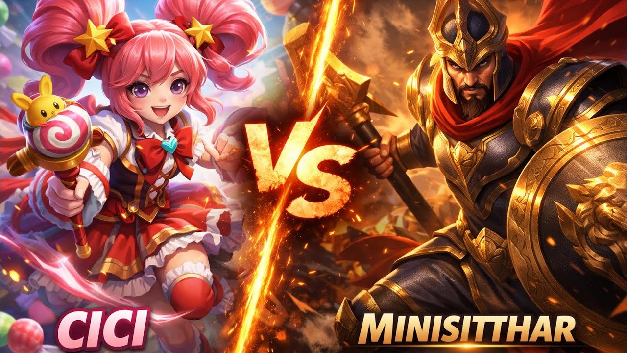 Try to build Cici to against Ministhar. Mobile legends #mobilelegends 
