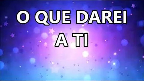 Que darei eu ao Senhor por todos os benefícios que ele tem me feito?