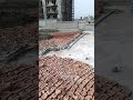 brick 🧱 coba on rooftop #brick #brickwork #roof #building #buildingconstruction