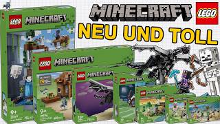 BAUBARER ENDERDRACHE, der GROßE WÄCHTER und VIELE SETS MEHR|LEGO Minecraft News