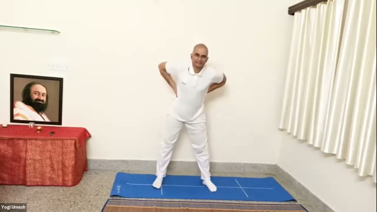 Yoga session with Yogi Umesh Ji 62 Min