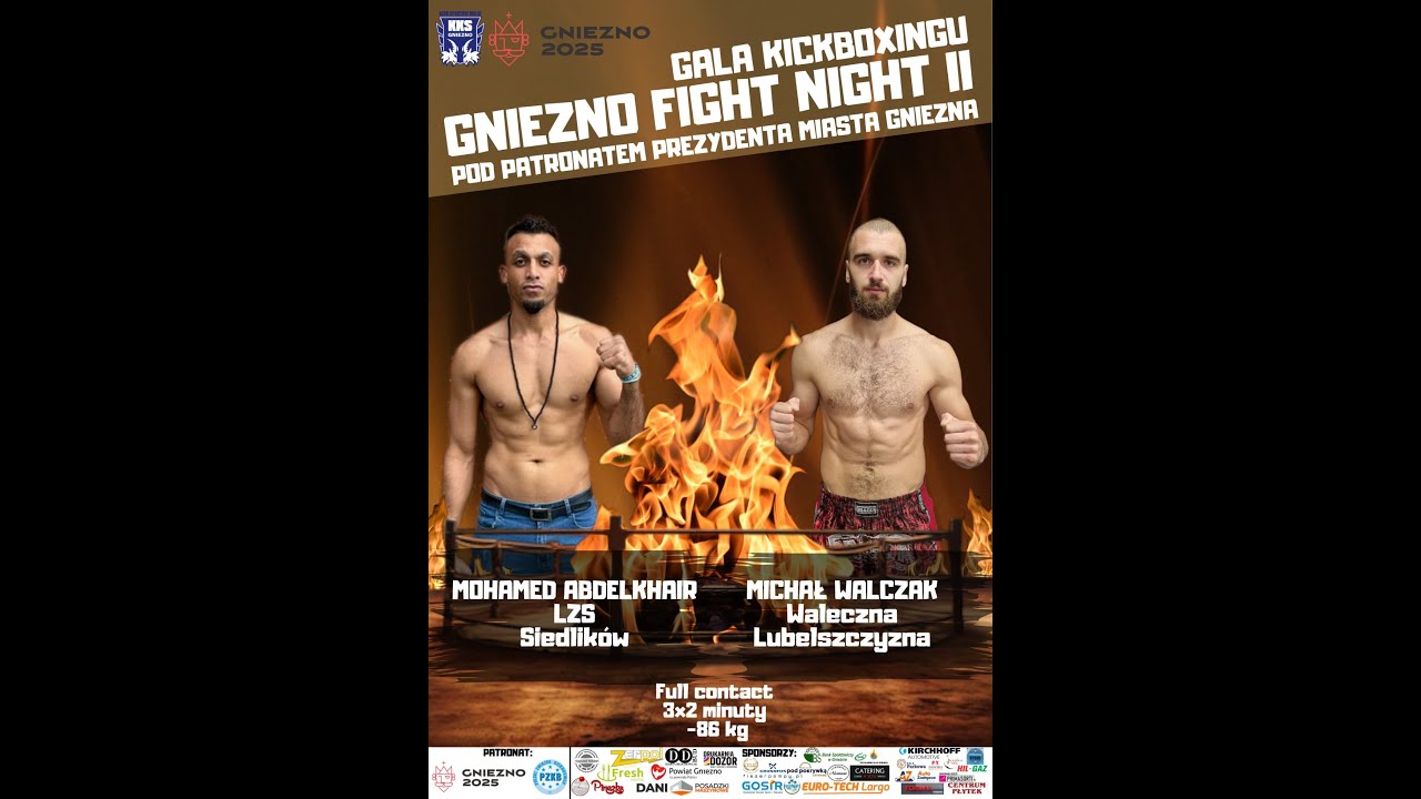 Mohamed Abdelkhair - Michał Walczak, Gniezno Fight Night 2
