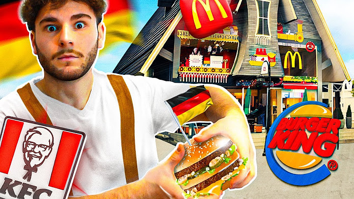 Je Teste Les Fast-Food d’Allemagne ! (C’est dingue…)