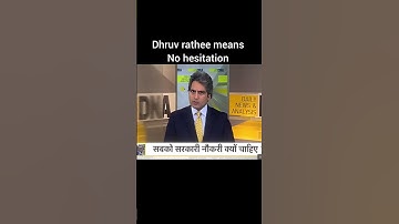 Dhruv Rathee doesn