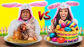 EASTER VS REAL FOOD CHALLENGE