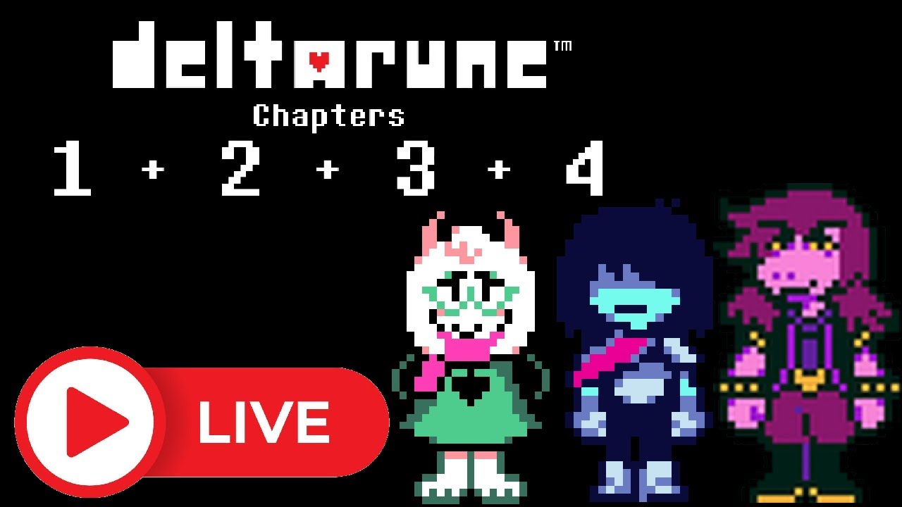 [SPOILERS] DELTARUNE Chapters 3 & 4 LIVESTREAM - YouTube