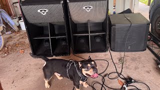 Folded Horn Subwoofers? CV EL-36C vs EV EKX 18SP