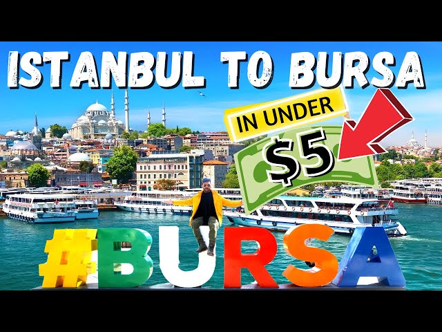 How to go from ISTANBUL to BURSA - CHEAPEST & QUICKEST WAY! // TAKSIM SQUARE to BURSA OSMANGAZI class=