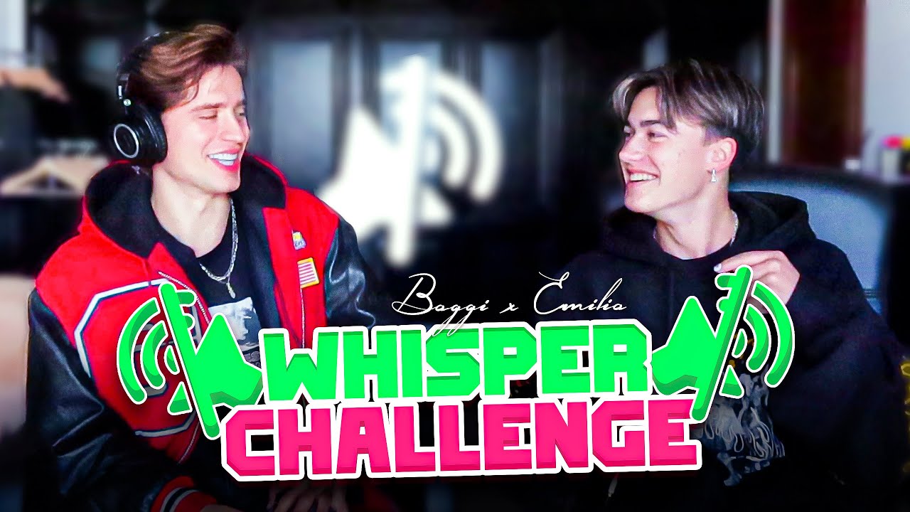 WHISPER CHALLENGE CON EMILIO MARTINEZ🤫COMEMOS COMIDA DE PERRO🤮