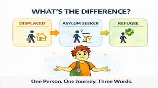 Refugee vs Asylum Seeker vs Displaced Person — Do You Know the Difference? || Chapter - 4