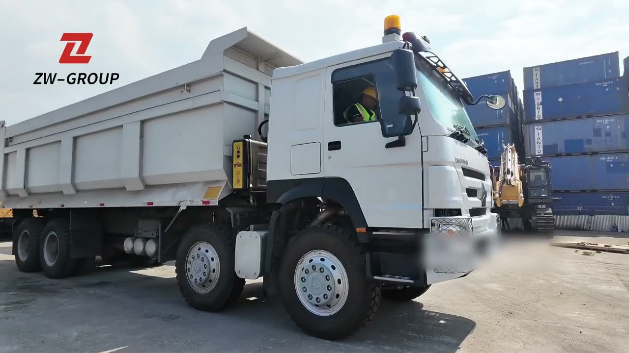 ZW Group DUMP TRUCK SINOTRUK HOWO 8X4 400HP 