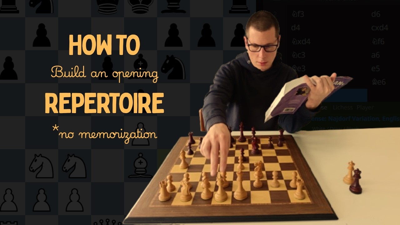How to learn openings and build a repertoire without getting overwhelmed