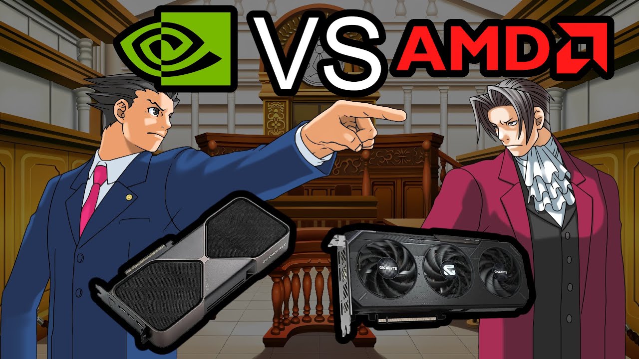 Objection Showdown Ace Attorney: NVIDIA vs AMD - The Ultimate GPU Showdown! (objection.lol ...
