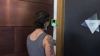 Contactless Access Control With A Mask