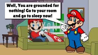 Racist Mario Gets Grounded for Nothing