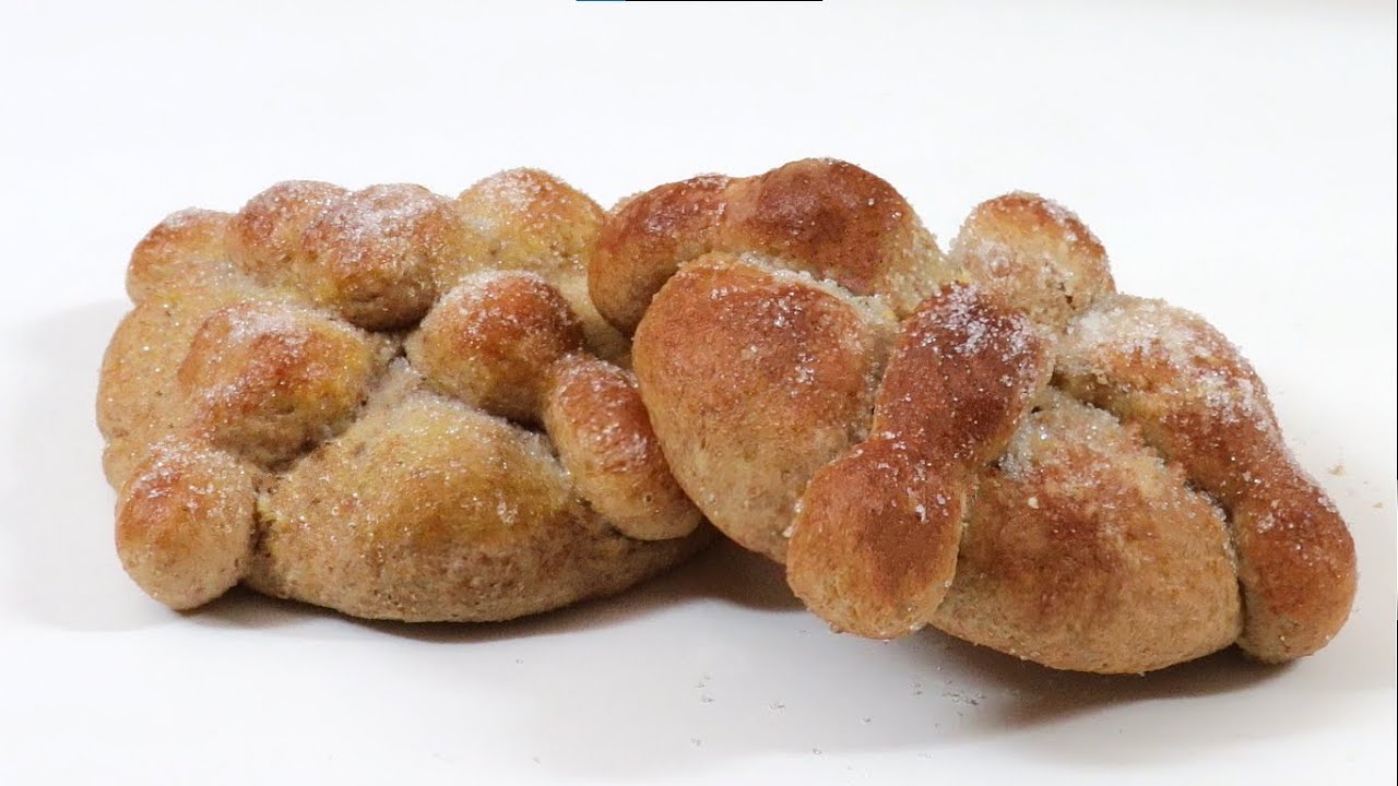 Pan de muerto saludable | Fácil y rápido