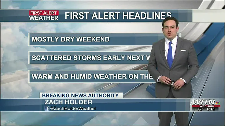 First Alert Forecast for Friday, May 5, 2023