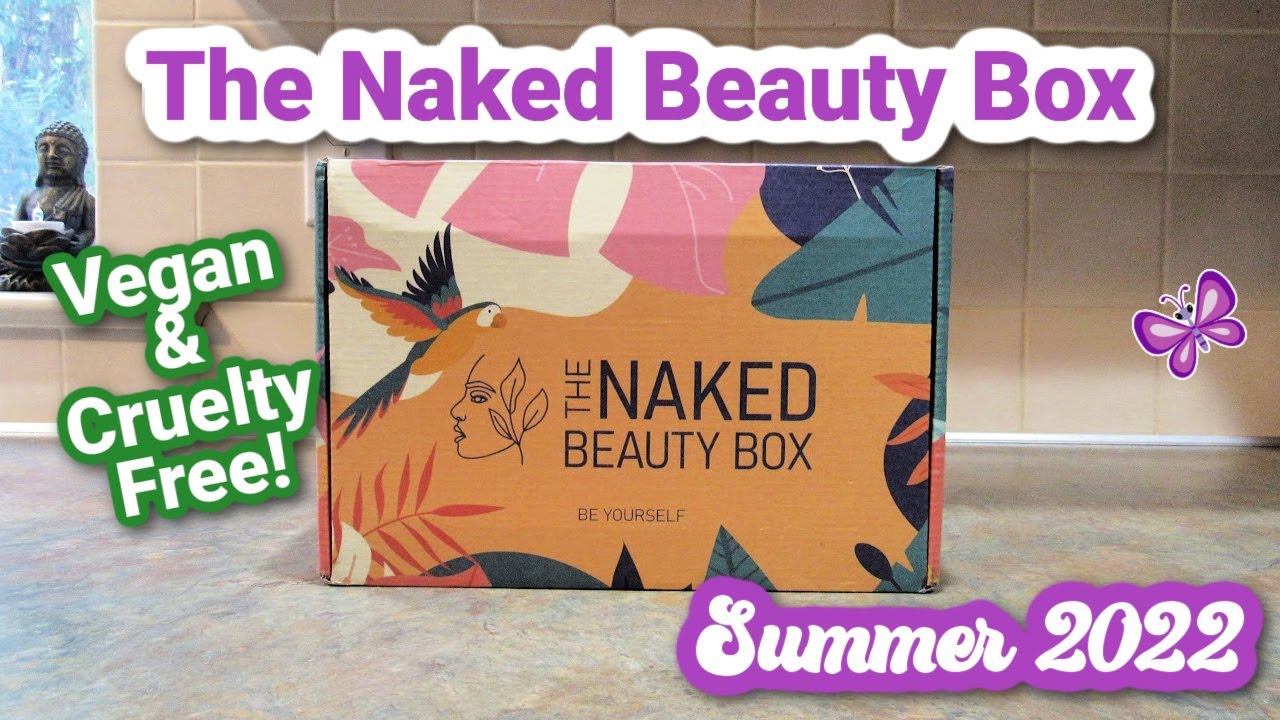 The Naked Beauty Box | SUMMER 2022 | Quarterly Beauty Box + Coupon 