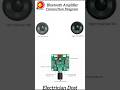 Bluetooth Amplifier Connection Diagram #amplifier #shorts #ytshorts