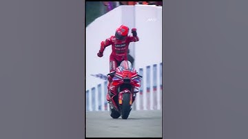 Thumbnail of Marc Marquez Celebration Aura Farming at  Sachsenring 2025 German GP   boat dance #aurafarming